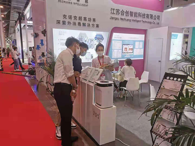 克诺克消毒产品在上海国际医用消毒及感控设备展览会上广受关注1.jpg