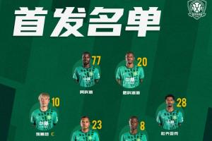 历史第二次！国安本场6外援先发，中超队亚冠首发外援再次突破5人